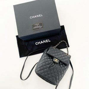 Chanel Small Black Urban Spirit Backpack